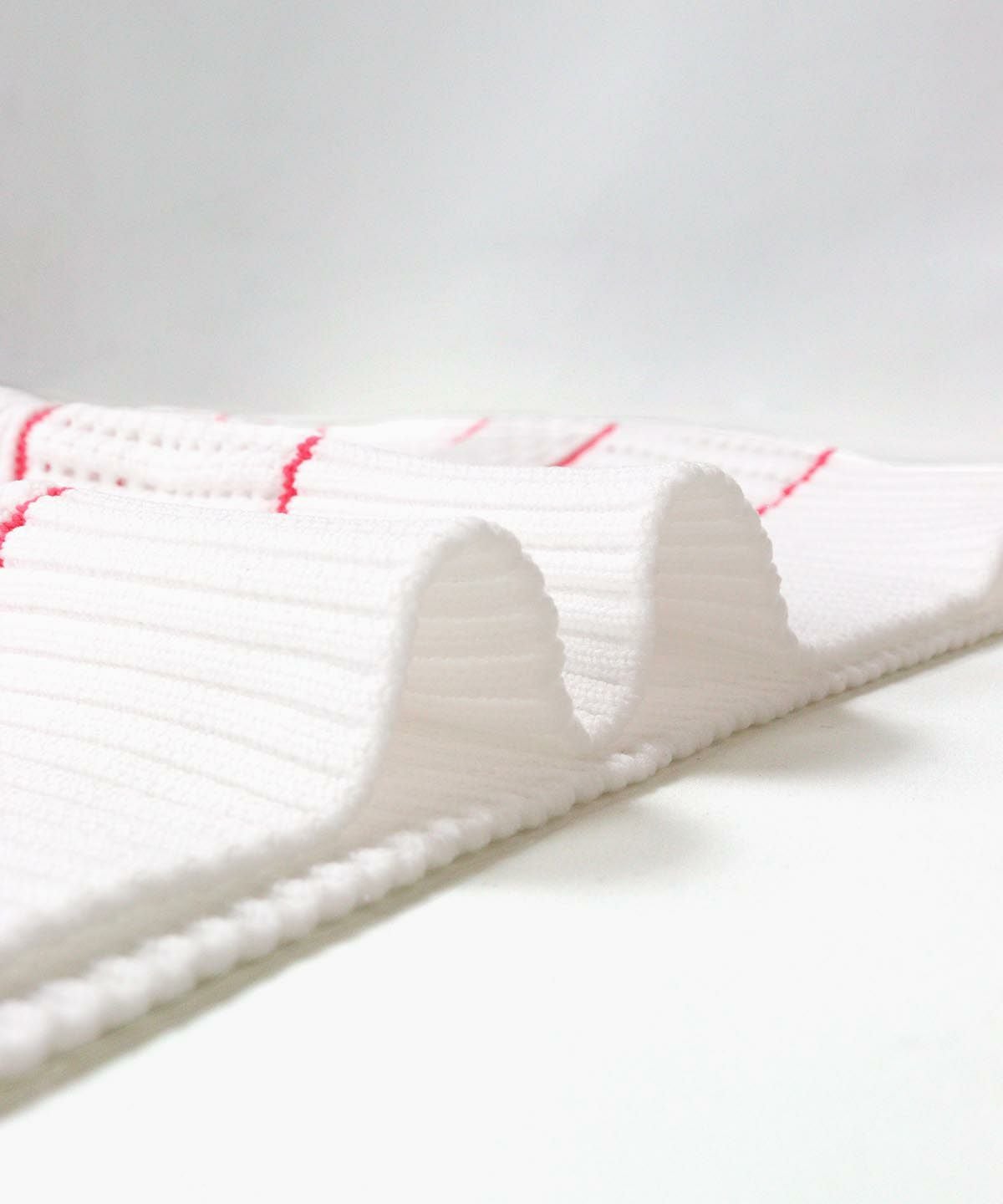 生地感（ホワイト×ピンク）