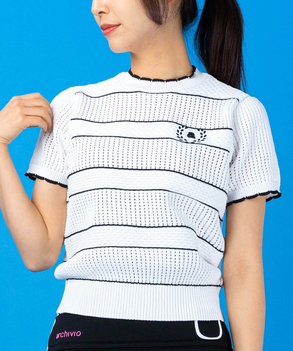 半袖メッシュニットプルオーバー|アルチビオ-アウトレット- - ゴルフ