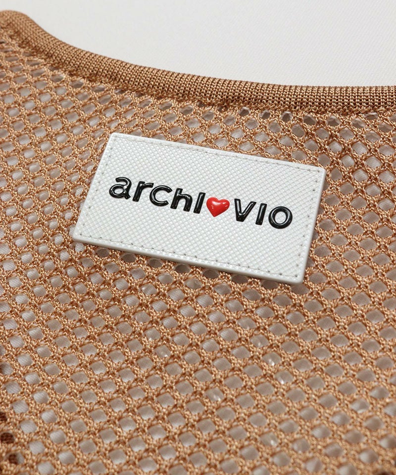 ブランドロゴ（ホワイト×ベージュ）