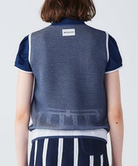 モデル画像（ホワイト×ネイビー）