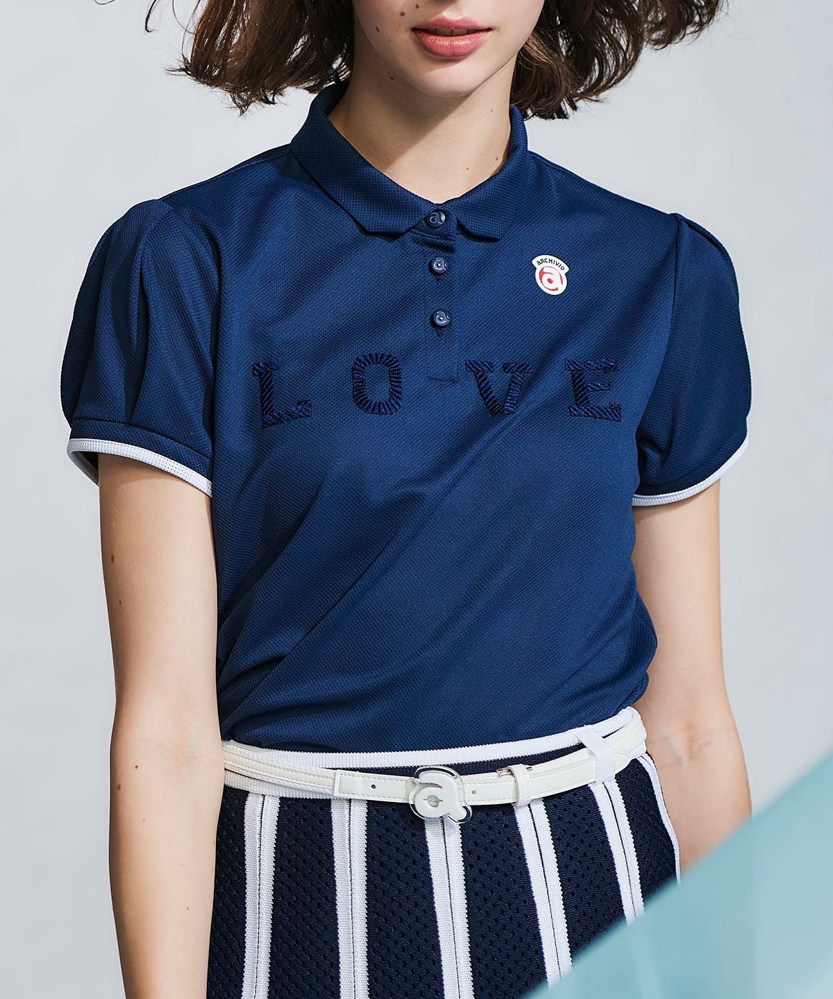 モデル着用画像（ネイビー）