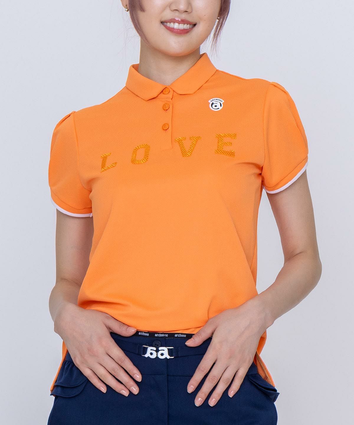 モデル着用画像（オレンジ）