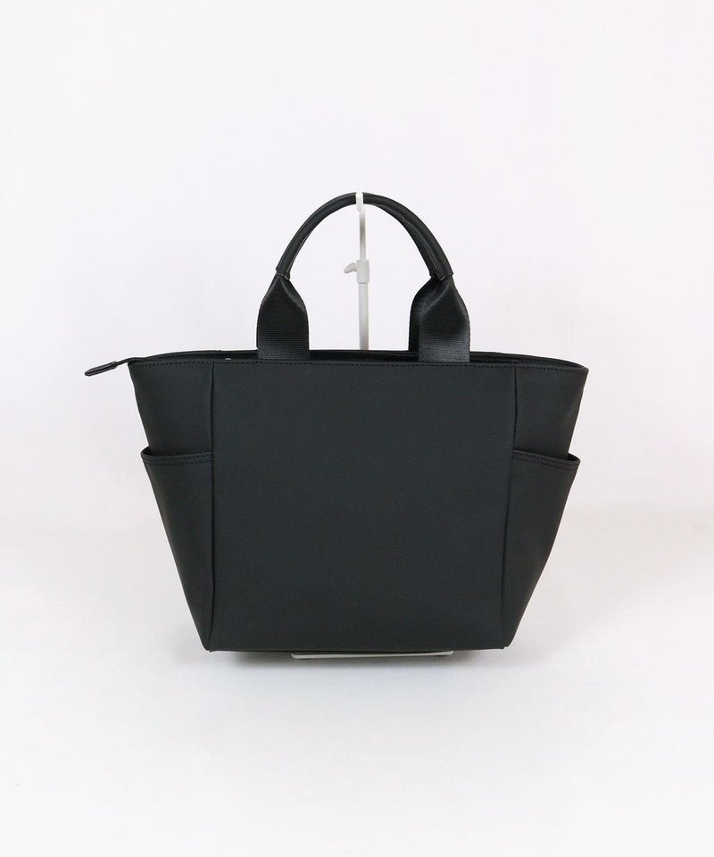 【メンズ】プリントロゴバッグ後（ブラック）