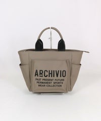 【メンズ】プリントロゴバッグ（キャメル）