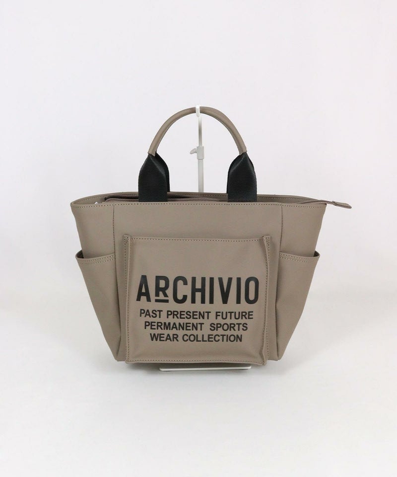 【メンズ】プリントロゴバッグ（キャメル）