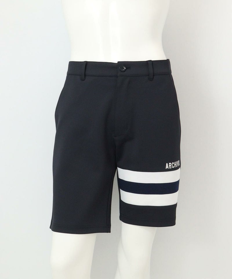 部分切替UV速乾ショートパンツ（ネイビー）