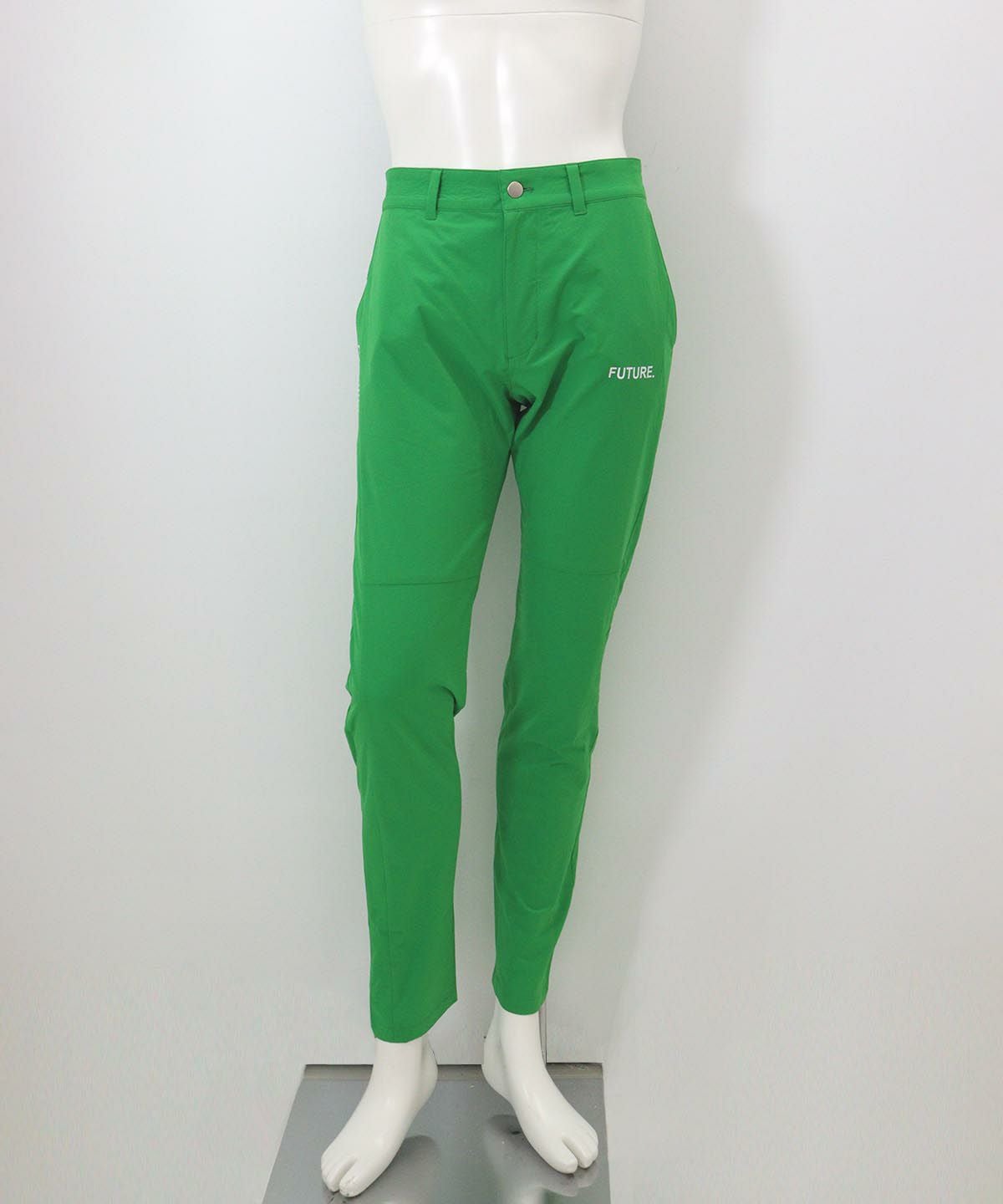 【メンズ】撥水ストレッチテーパードパンツ(グリーン)