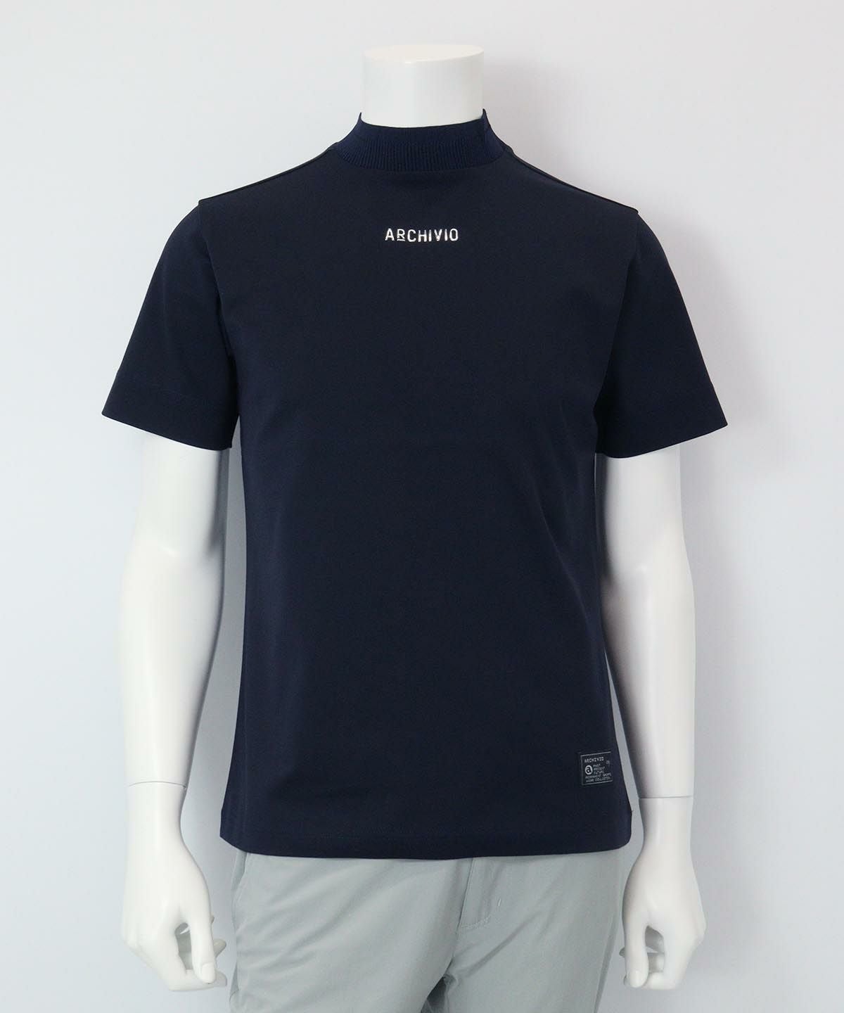 メタルロゴハイネックプルオーパー（ネイビー）