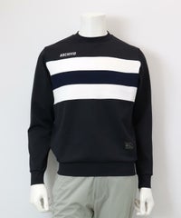 【メンズ】フロント切替UV速乾プルオーバー（ネイビー）