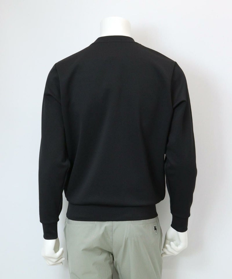 【メンズ】フロント切替UV速乾プルオーバー後（ネイビー）