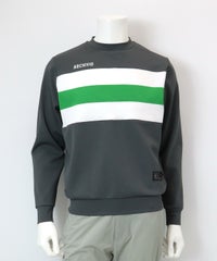 【メンズ】フロント切替UV速乾プルオーバー（グレー）