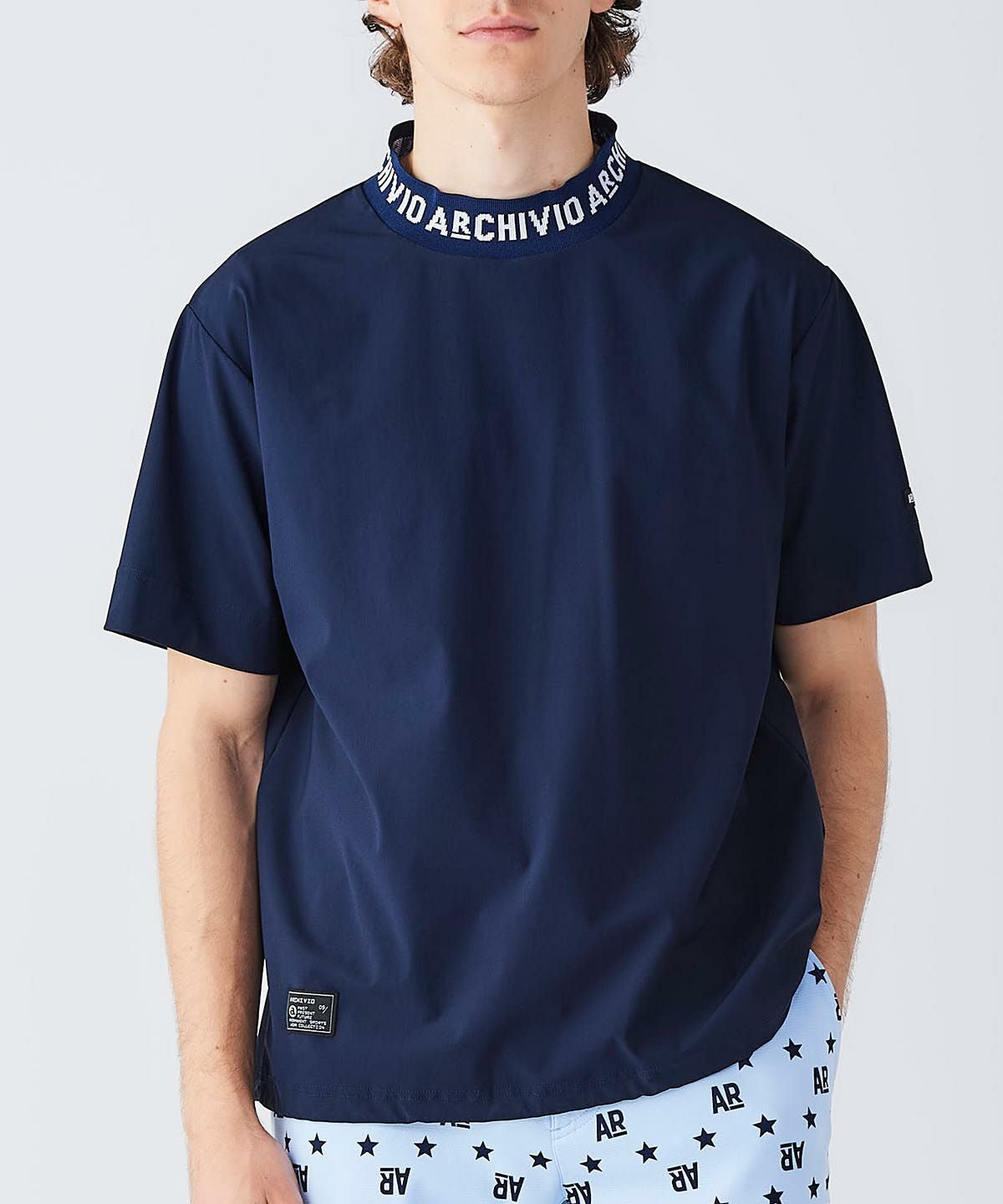 モデル着用画像（ネイビー）