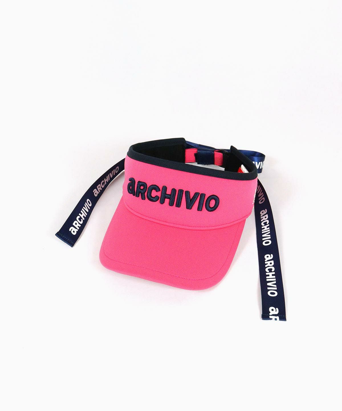 バックリボンサンバイザー（ピンク）