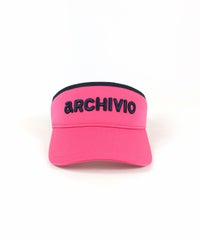 バックリボンサンバイザー前（ピンク）