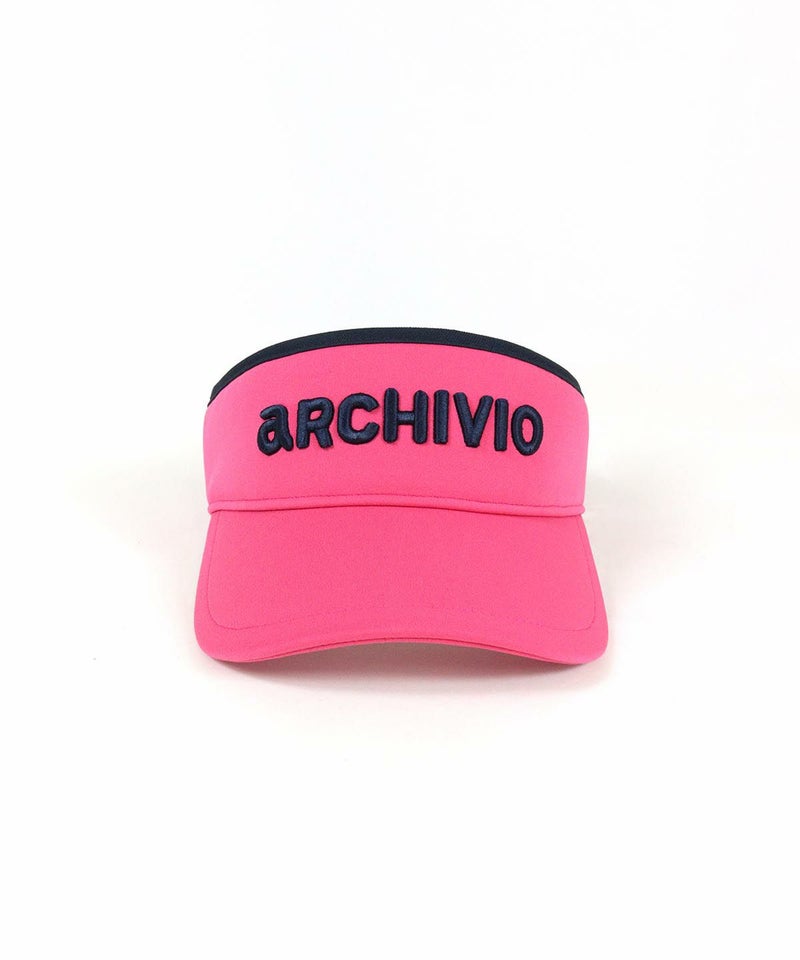 バックリボンサンバイザー前（ピンク）