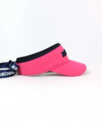 バックリボンサンバイザー横（ピンク）