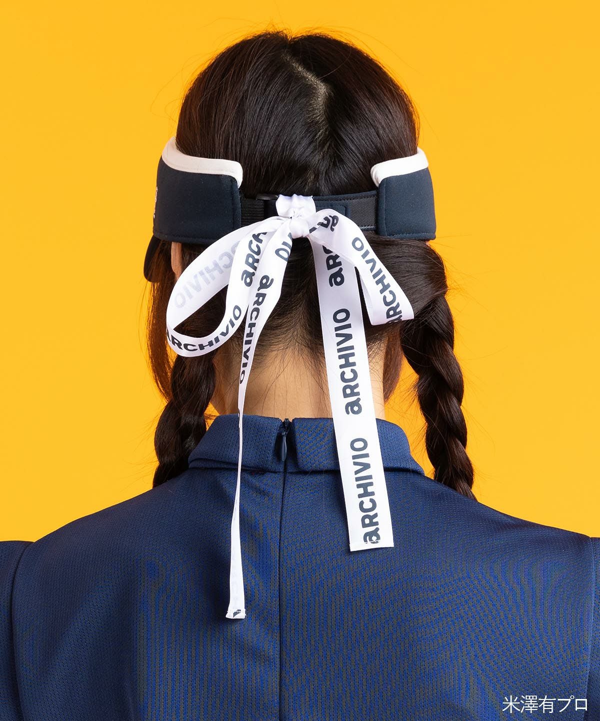 モデル着用画像（ネイビー）