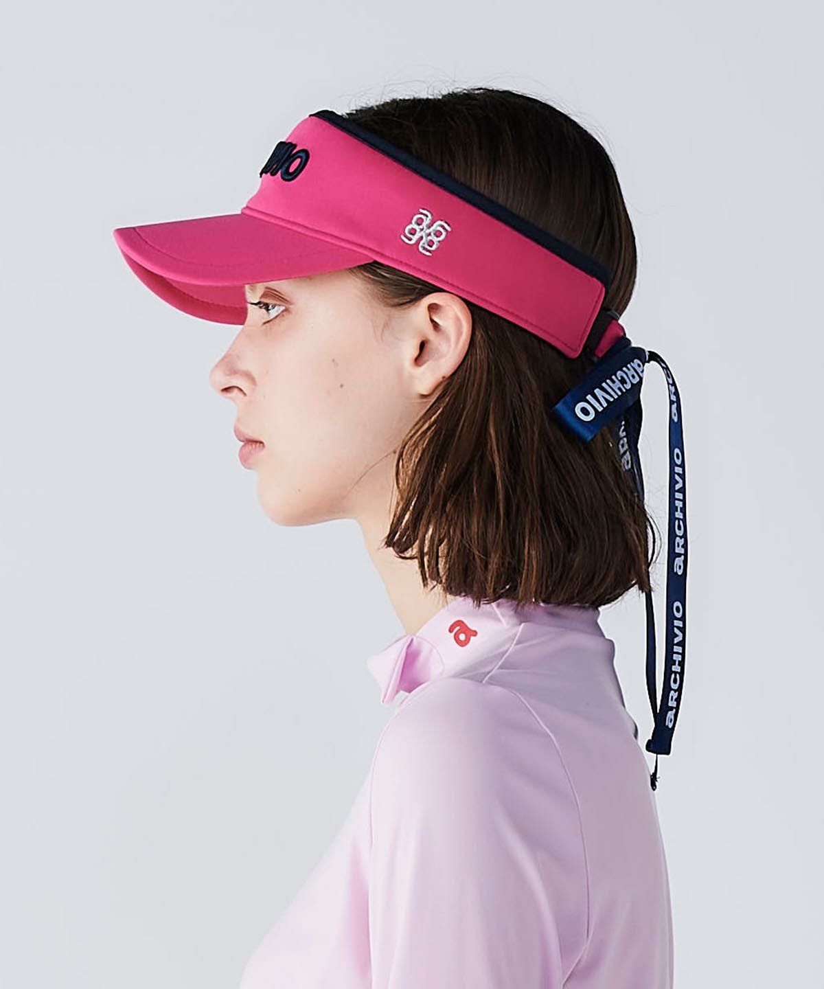 バックリボンサンバイザー|アルチビオ-アウトレット- - ゴルフウェアや