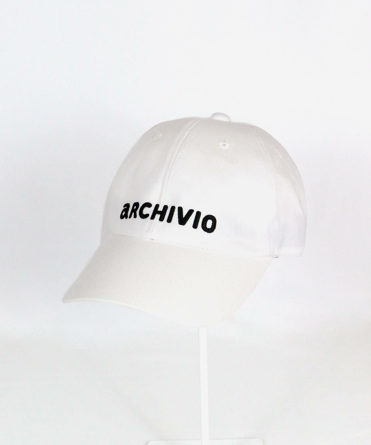 刺繍ロゴキャップ（ホワイト）