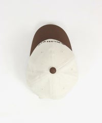 刺繍ロゴキャップ上（ブラウン）