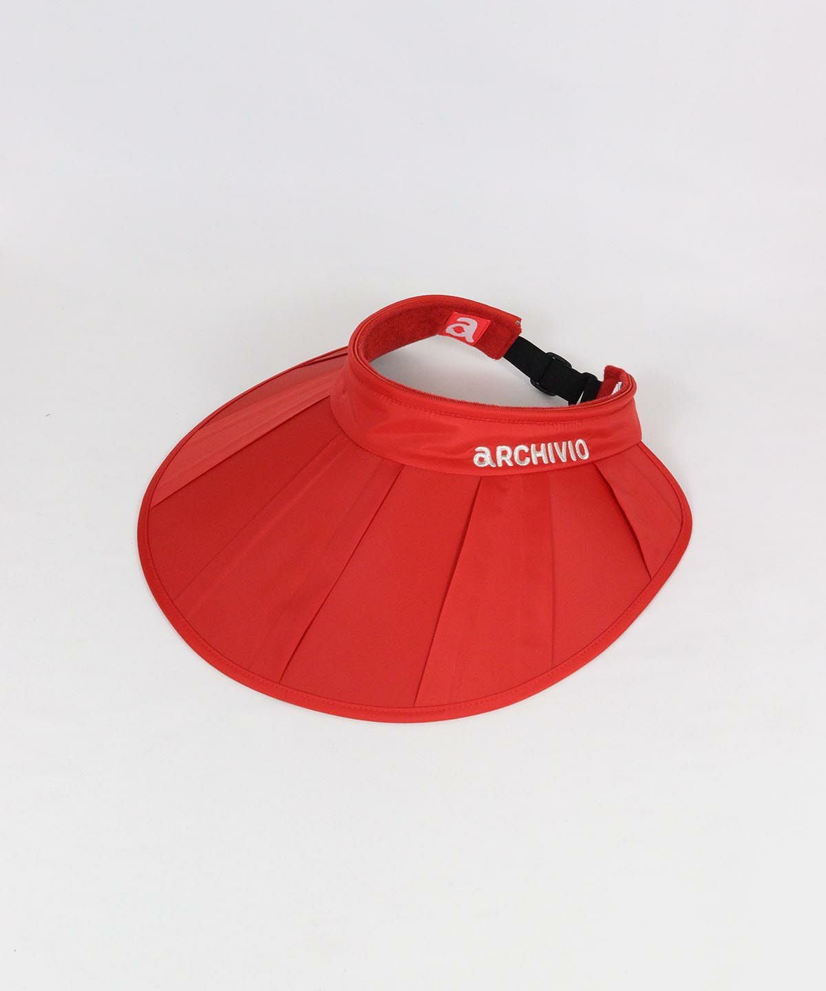 2way撥水キャップサンバイザー（レッド）