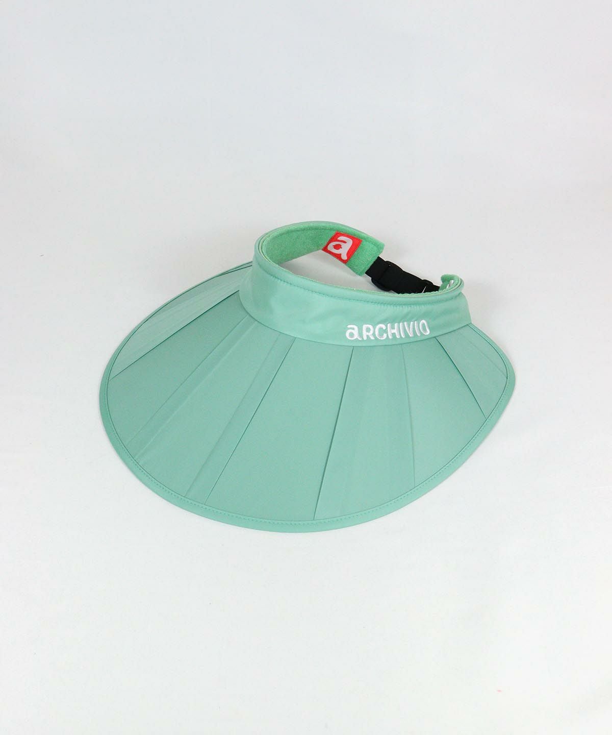2way撥水キャップサンバイザー（ライトグリーン）