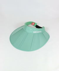 2way撥水キャップサンバイザー（ライトグリーン）