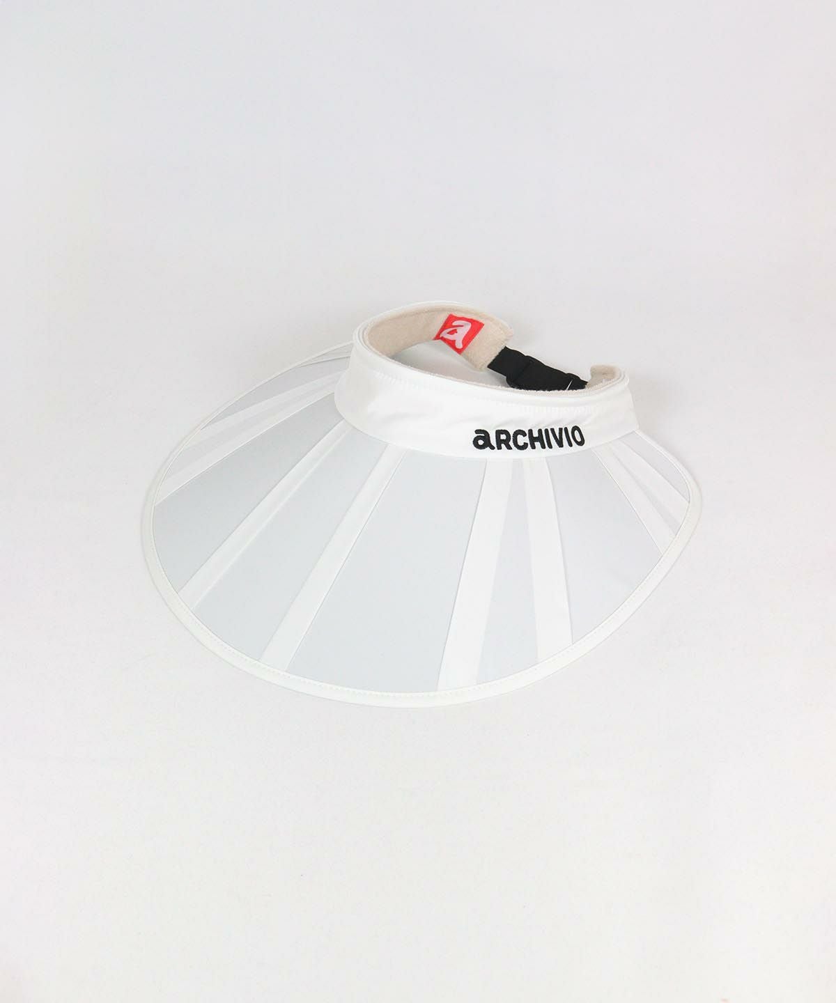 2way撥水キャップサンバイザー（ホワイト）