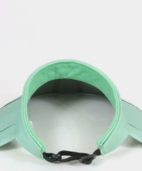 サンバイザー上部分（ライトグリーン）