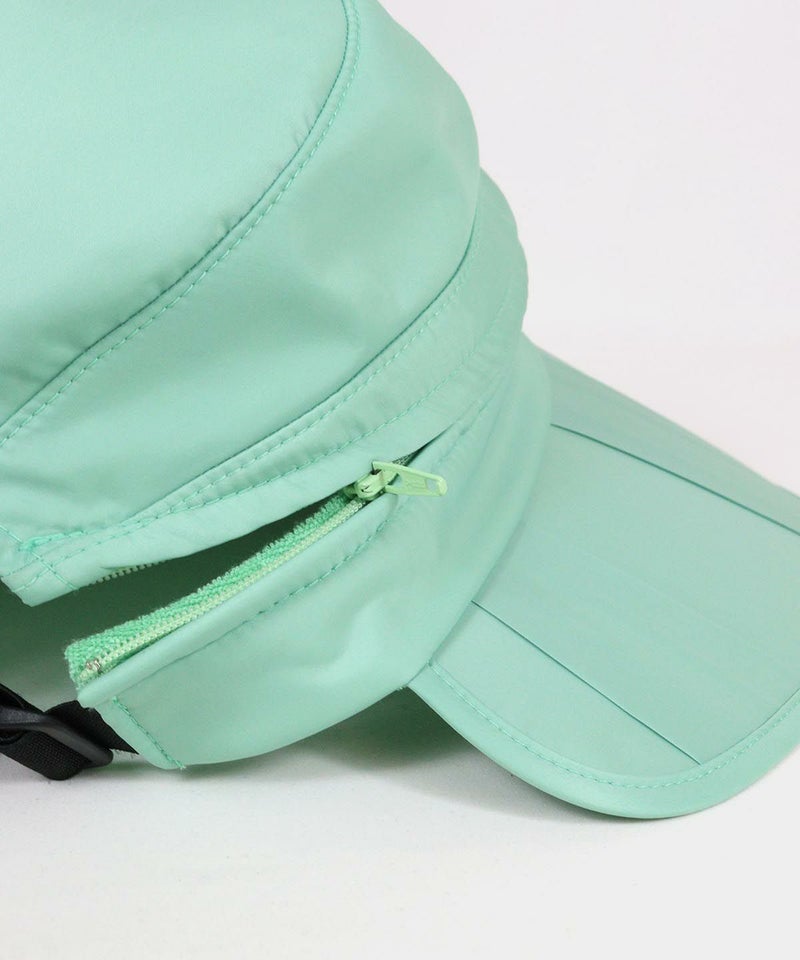 取り外しファスナー部分（ライトグリーン）