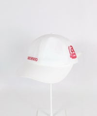 エンブレム刺繍キャップ（ホワイト）