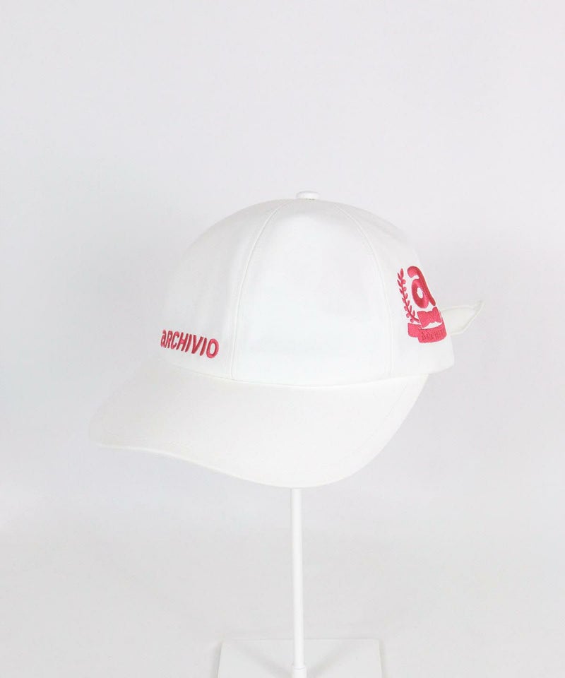 エンブレム刺繍キャップ（ホワイト）