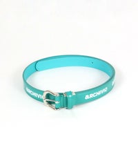 ロゴエナメルベルト（グリーン）