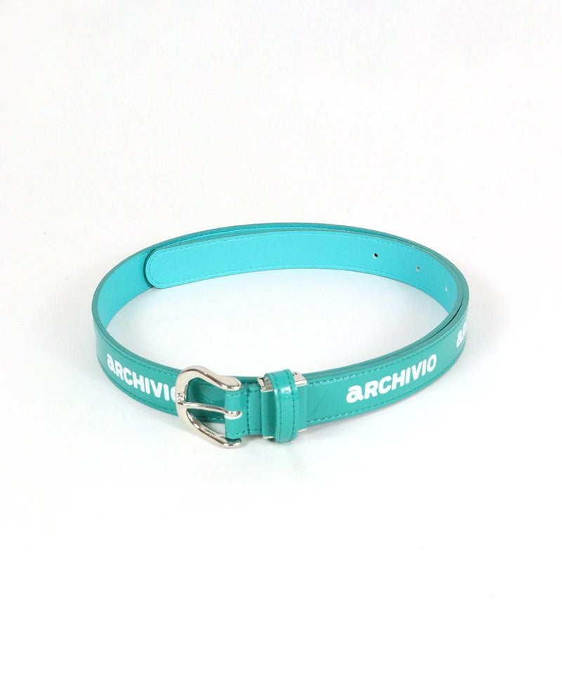 ロゴエナメルベルト（グリーン）