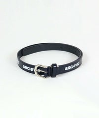 ロゴエナメルベルト（ネイビー）