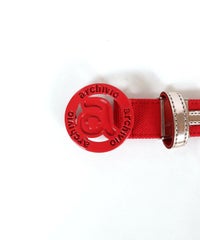 バックル部分（レッド）