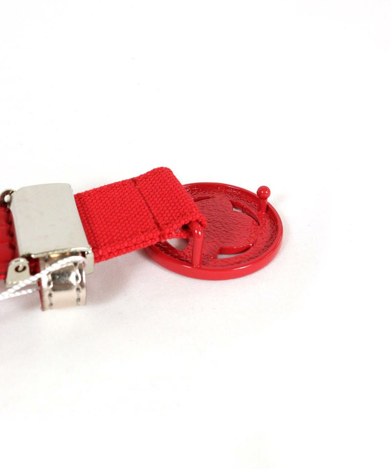 バックル裏部分（レッド）