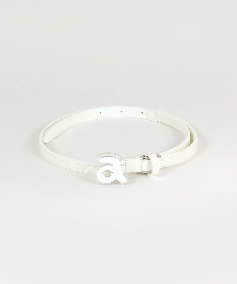 メッシュ×エナメルベルト（ホワイト）