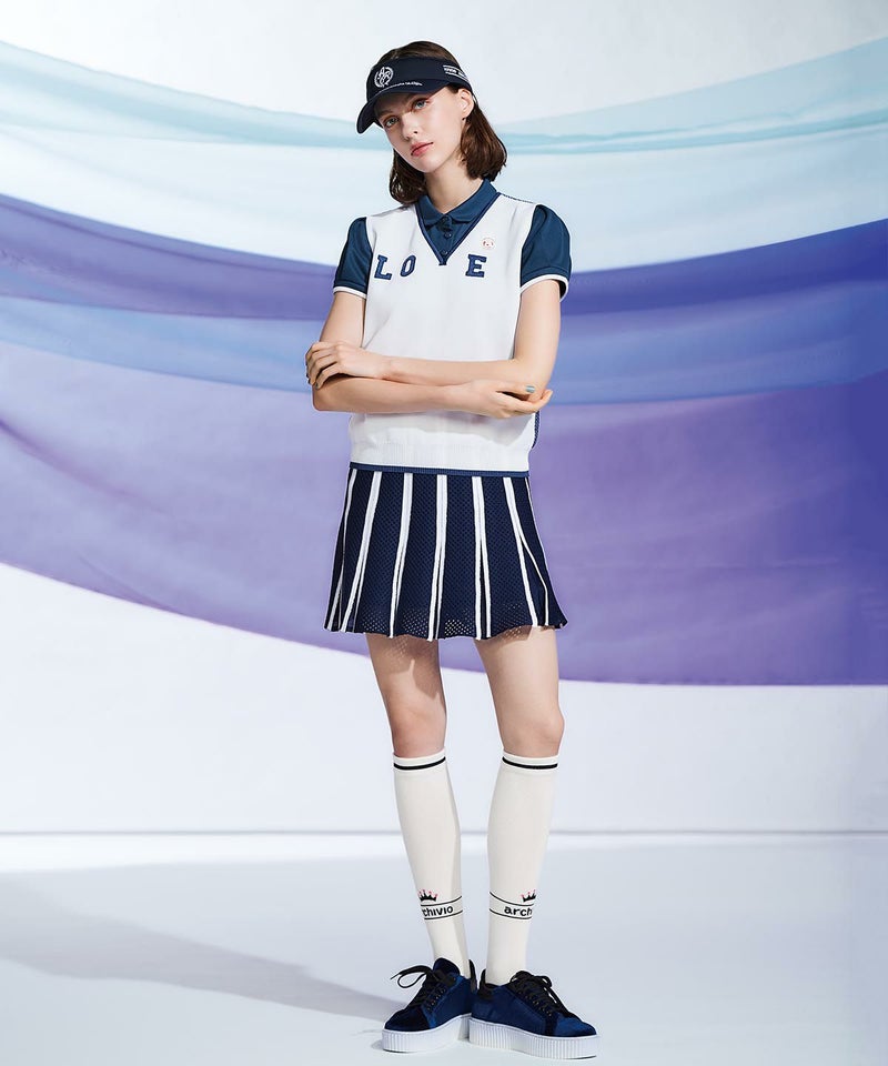 モデル着用画像（ホワイト×ブラック）