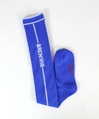 ラインハイソックス（ブルー）