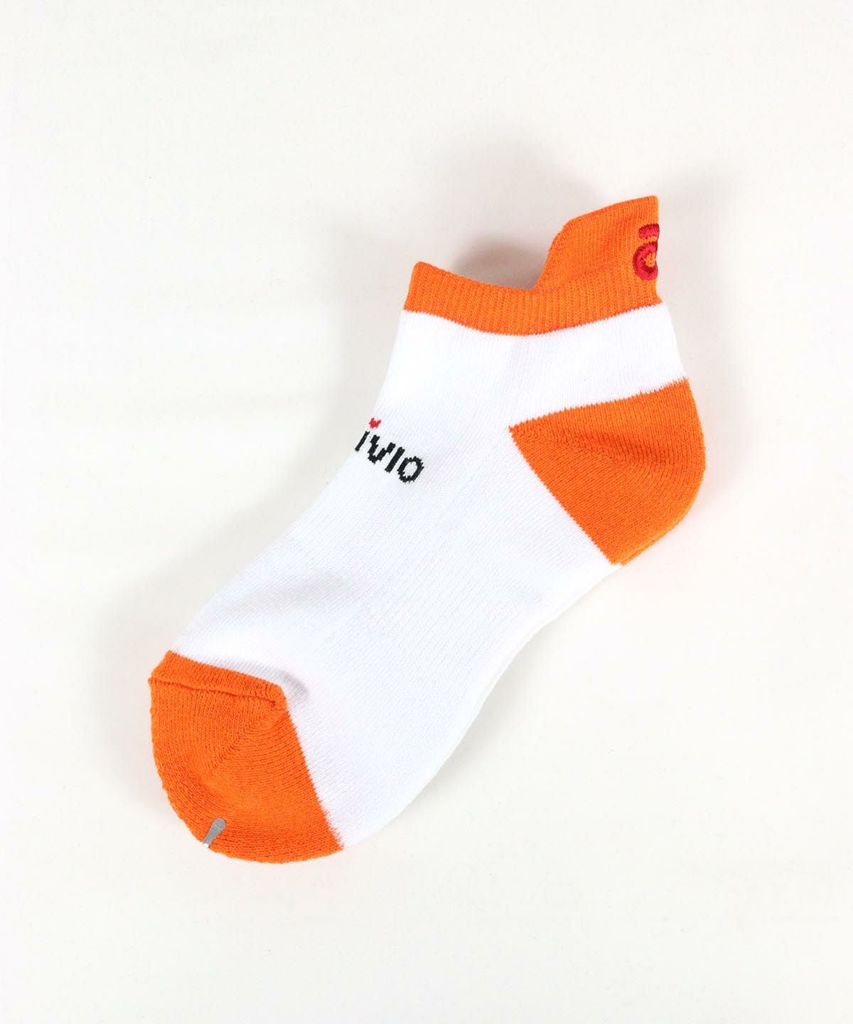 ポイントカラーソックス（オレンジ）