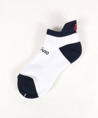 ポイントカラーソックス（ネイビー）