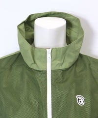 襟元部分（グリーン）