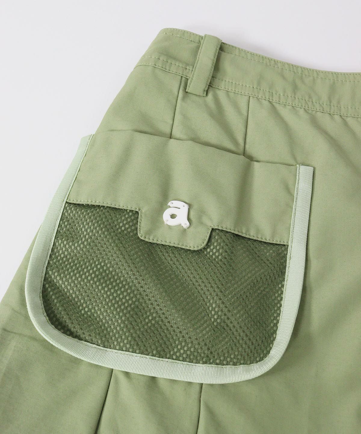 メッシュポケット(グリーン)