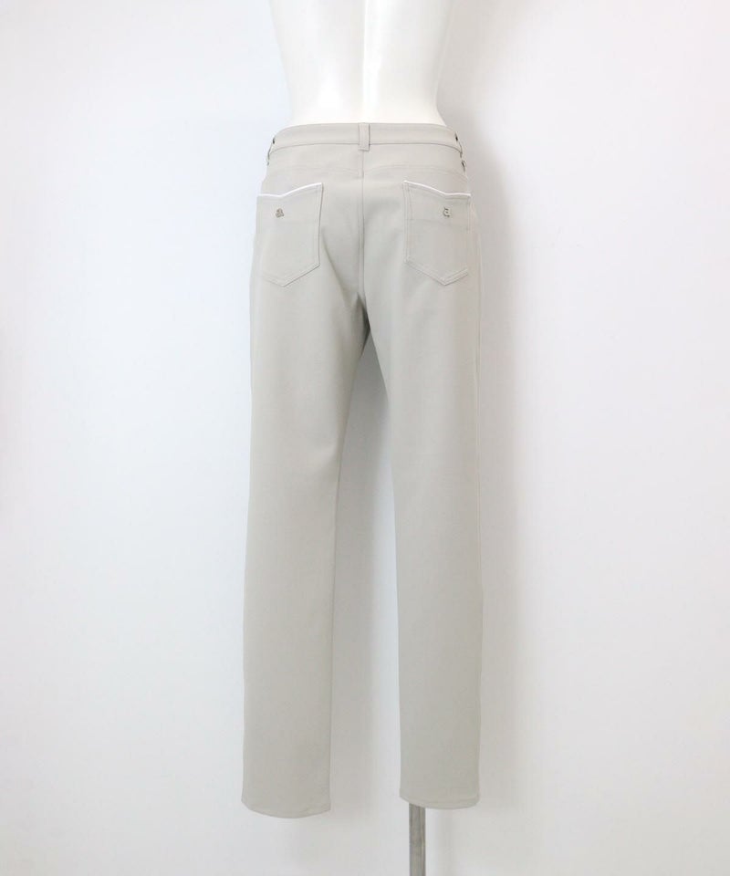 UV冷感ストレッチパンツ後（ライトグレー）