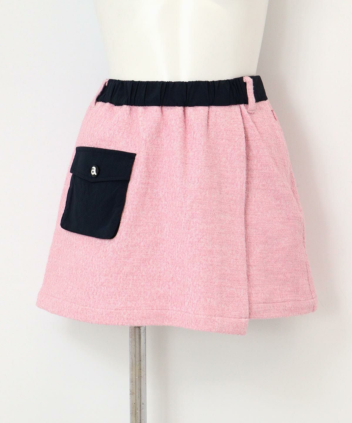 ツイード風ショートパンツ（ピンク）