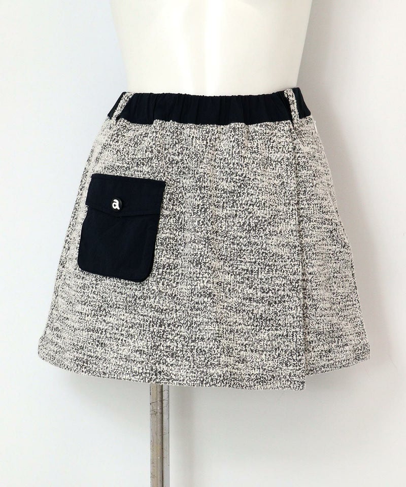 ツイード風ショートパンツ（ライトグレー）