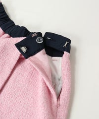 ジップ開閉部（ピンク）