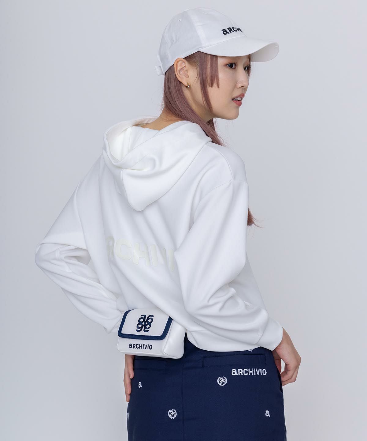 archivio アルチビオ フード付きプルオーバー パーカー 38 ホワイト ARCHIVIO×Chocomoo】フードパーカー|アルチビオ-アウトレット