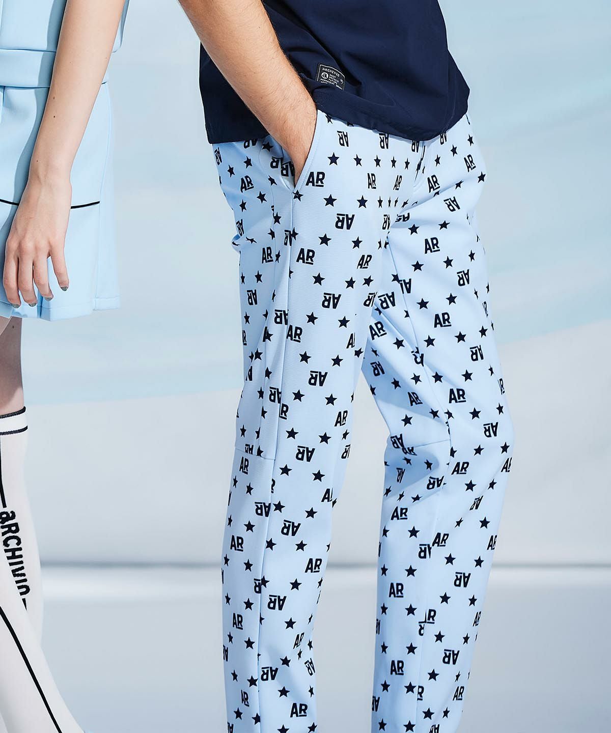 モデル着用画像（ブルー）